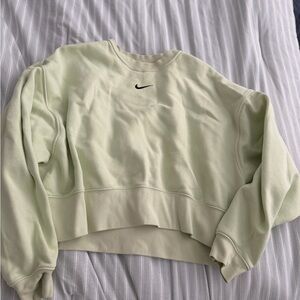 Nike Women's Light Green Sweatshirt